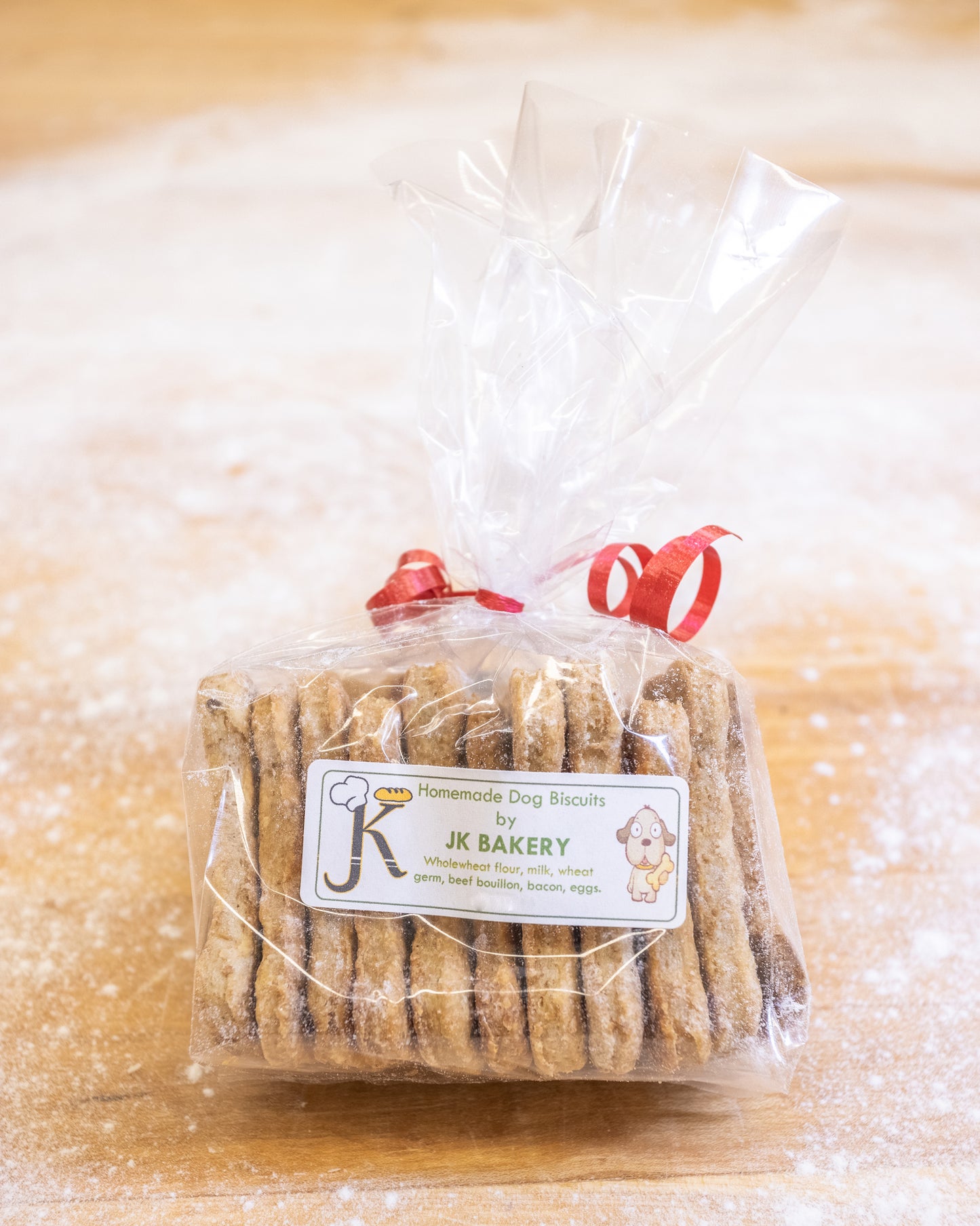 JK Bakery dog biscuits