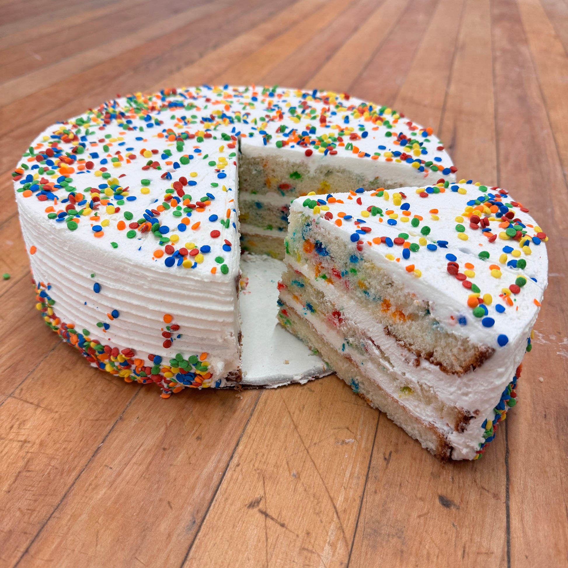 Confetti Cake Slice