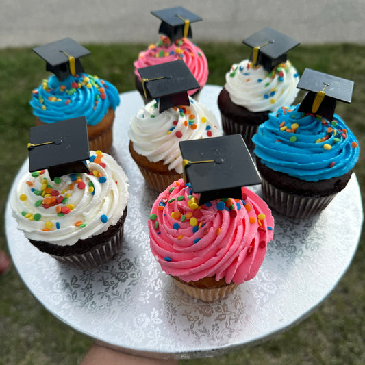 JK Bakery Graduation Cup cakes
