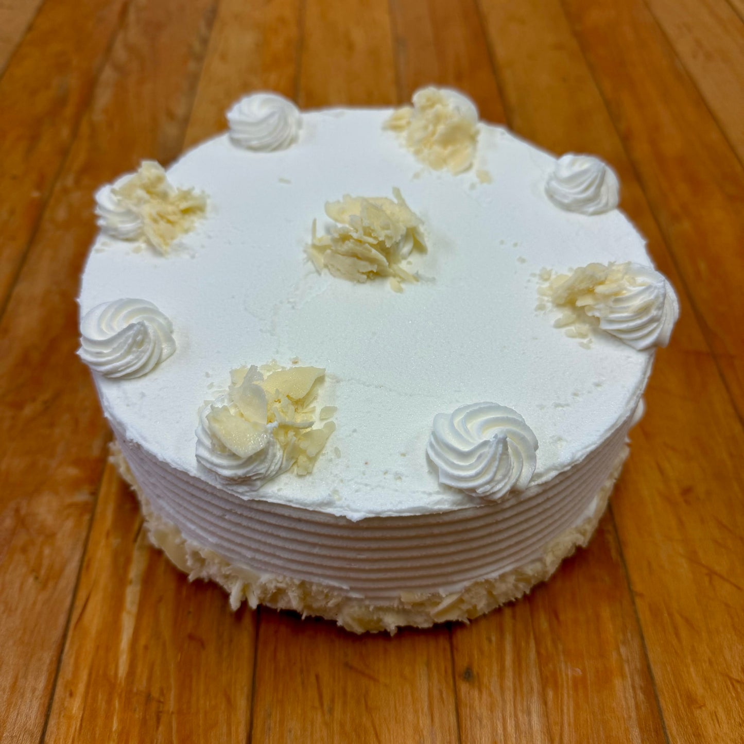 White Buttercream Cake