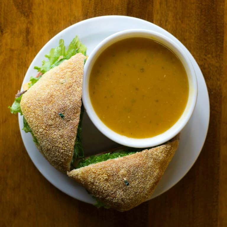 SOUP AND SANDWICH