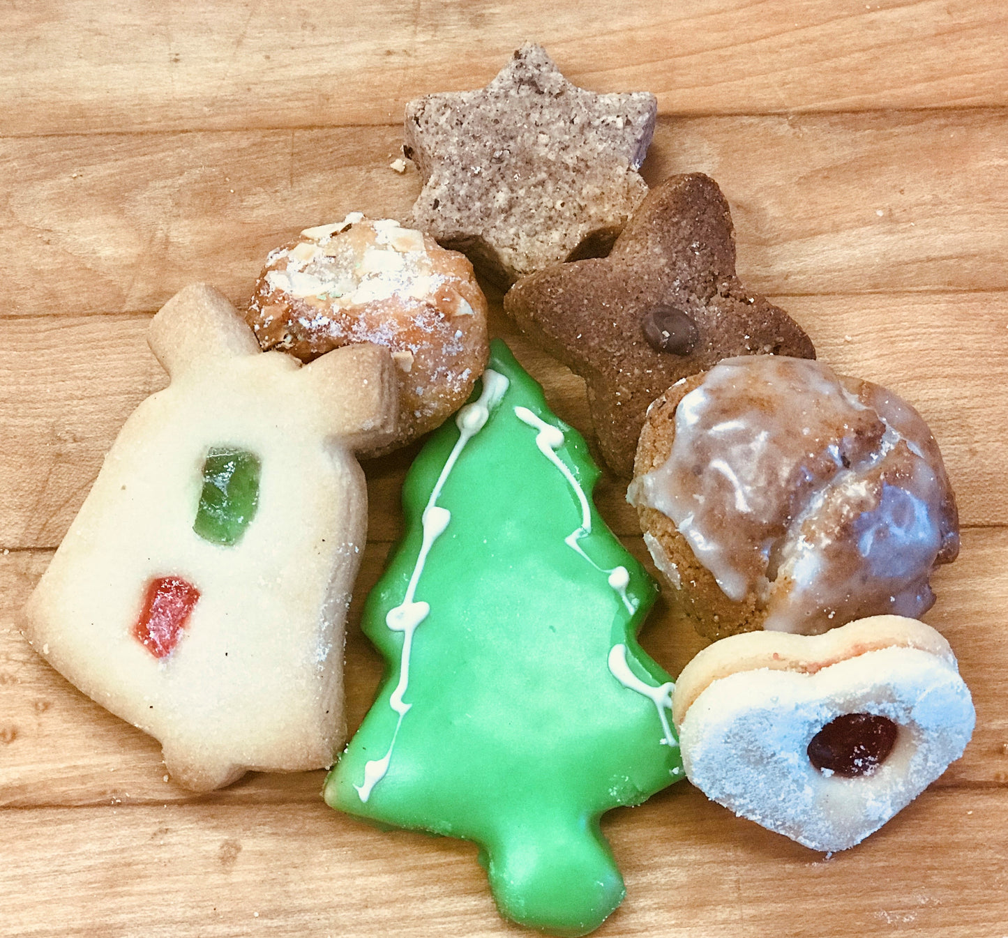 JK Bakery Cafe Christmas Cookie Bag